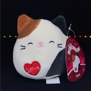 Squishmallows | V-Day Cam the Cat | 4” | NWT